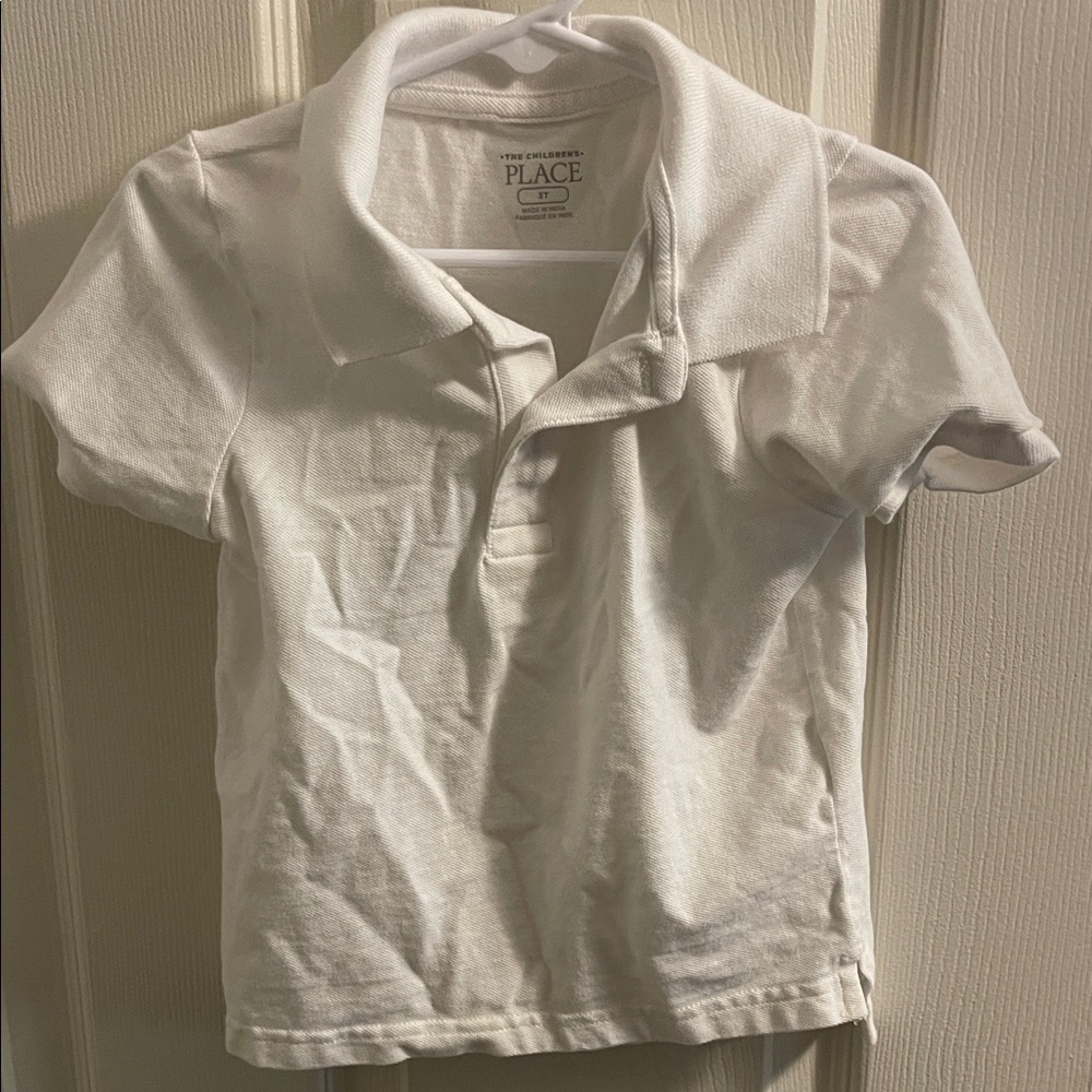 The Children's Place White Polo Shirt for Kids